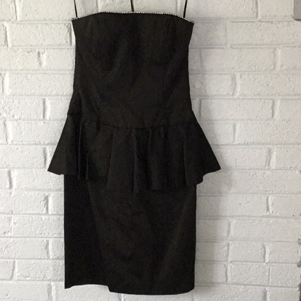 Vintage Strapless Cocktail Dress